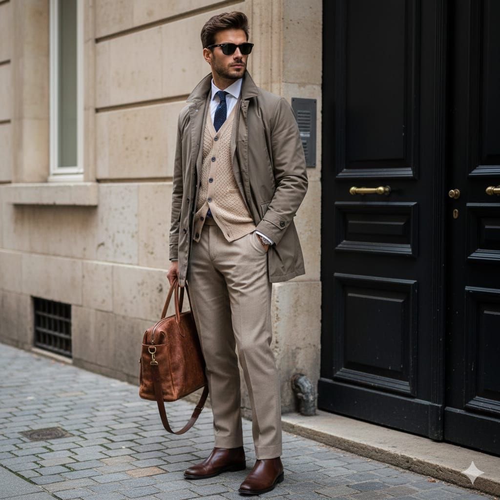 Stylish European Street Portrait — output 1