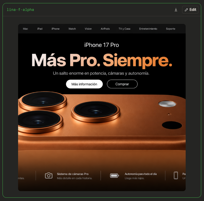 Product Marketing - Spanish iPhone Pro Landing Page — output 1