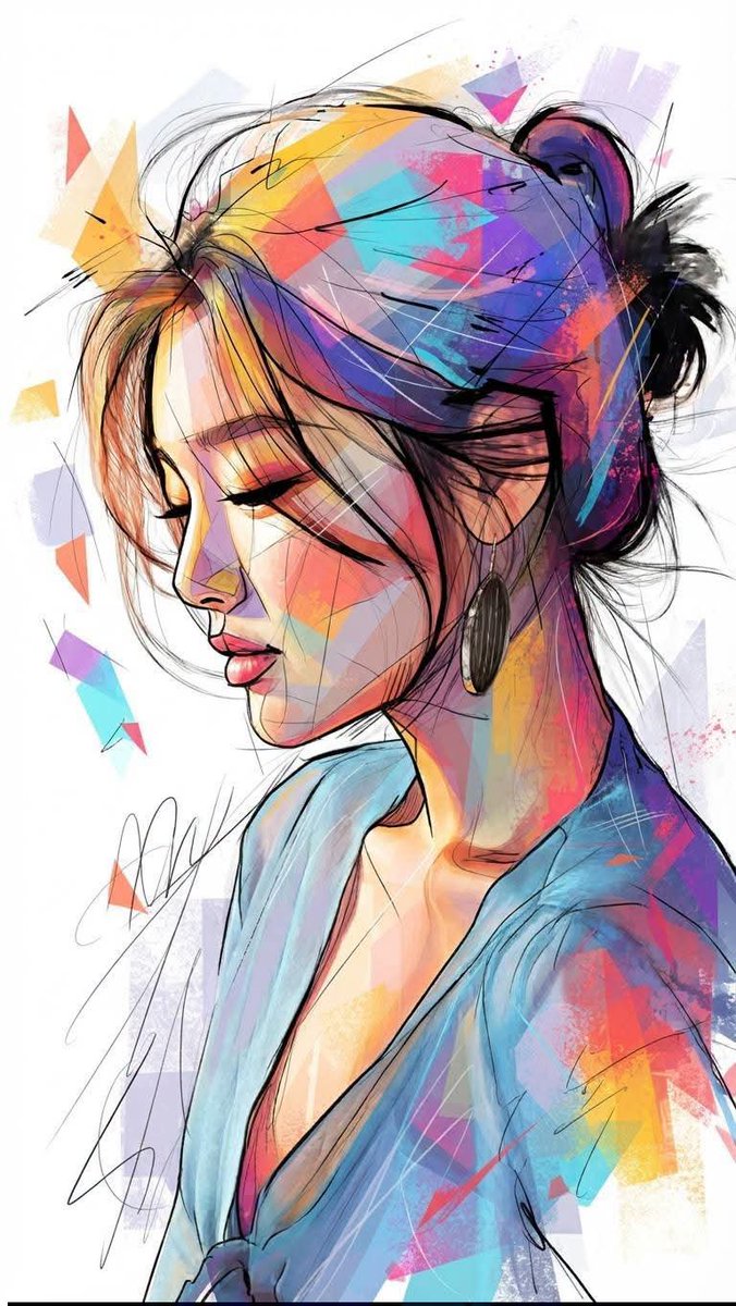 Contemporary Mixed-Media Portrait Art — output 1