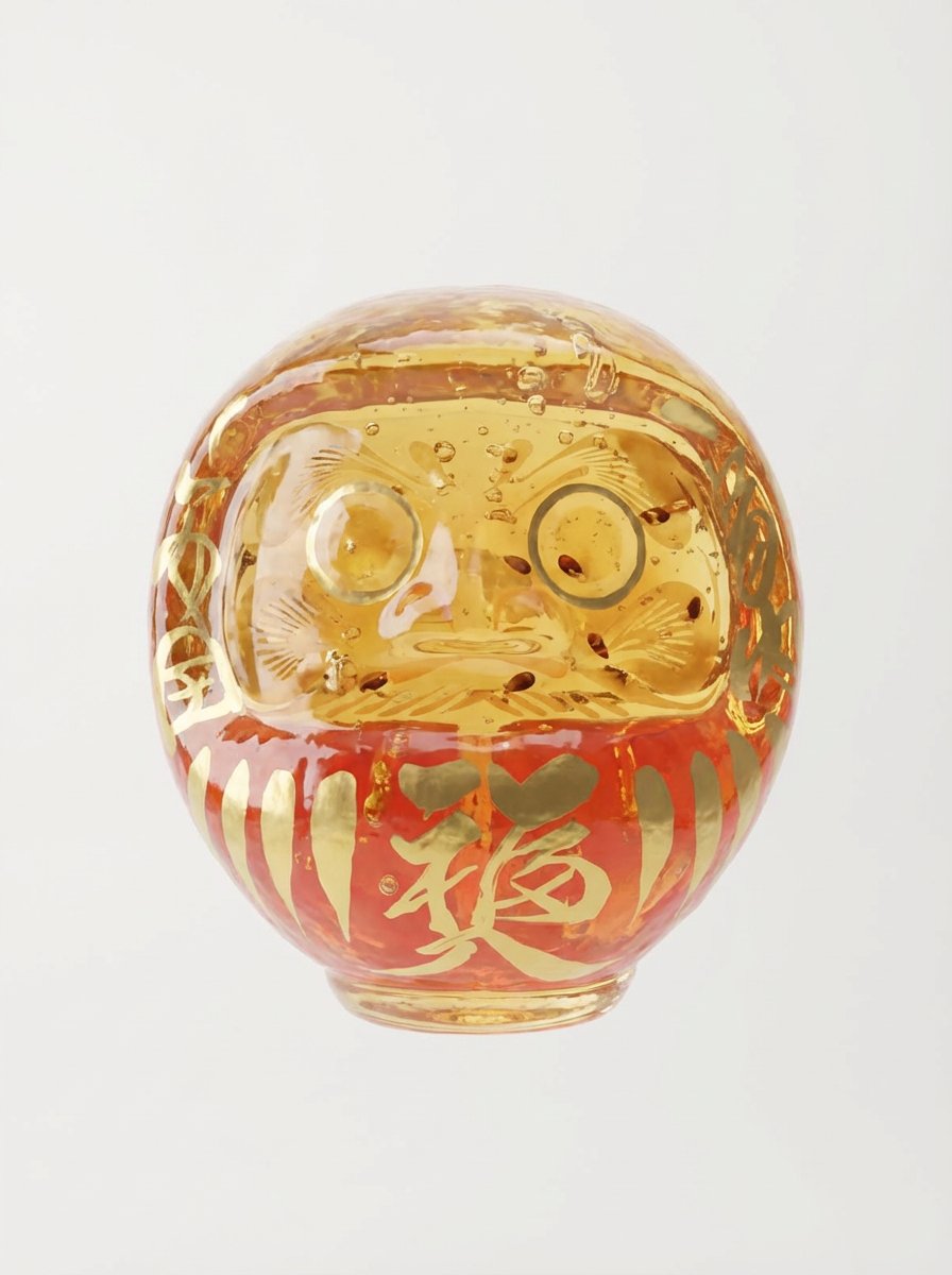 E-commerce Main Image - Minimalist Cola Amulet 3D Render — output 1