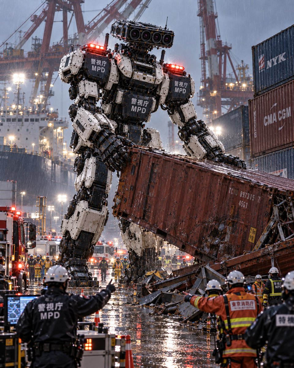 Product Marketing - MPD Robot Lifting Container — output 1