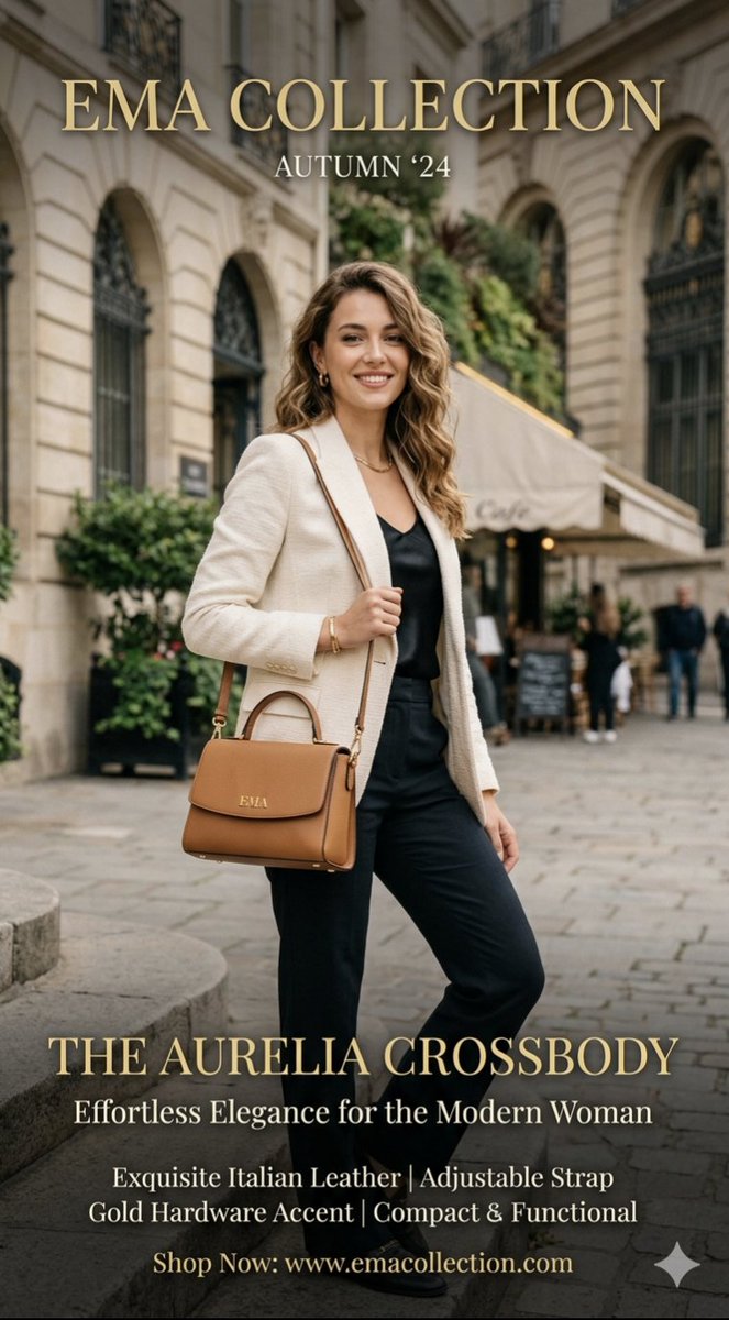 Product Marketing - Parisian Street Fashion Advertisement — output 1