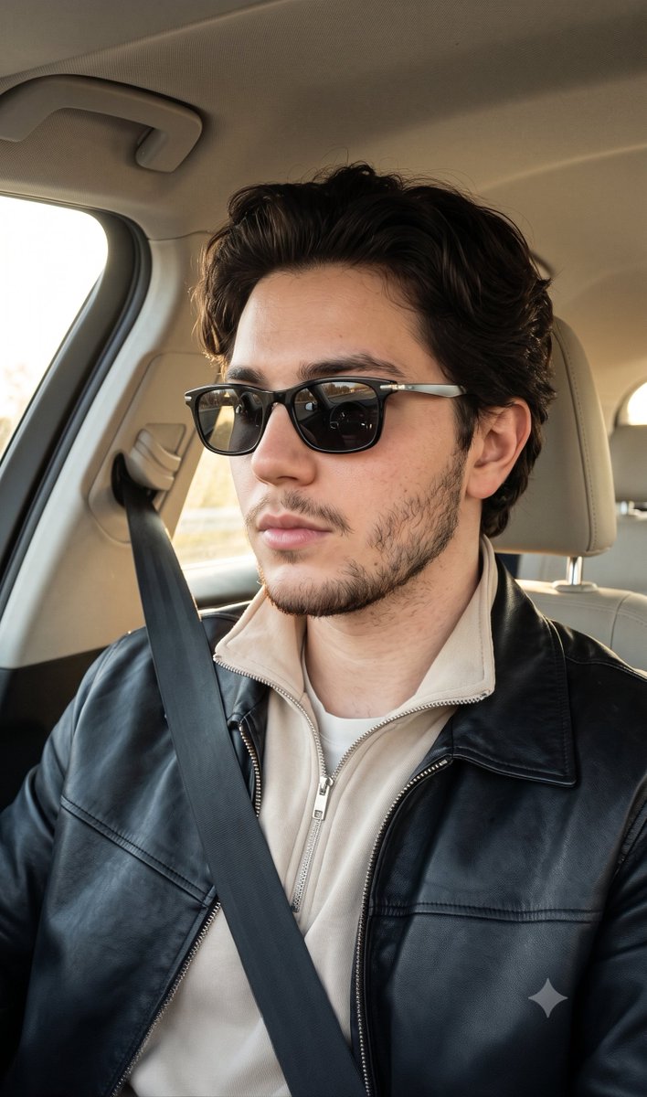 Social Media Post - Luxury Automotive Editorial Portrait — output 1