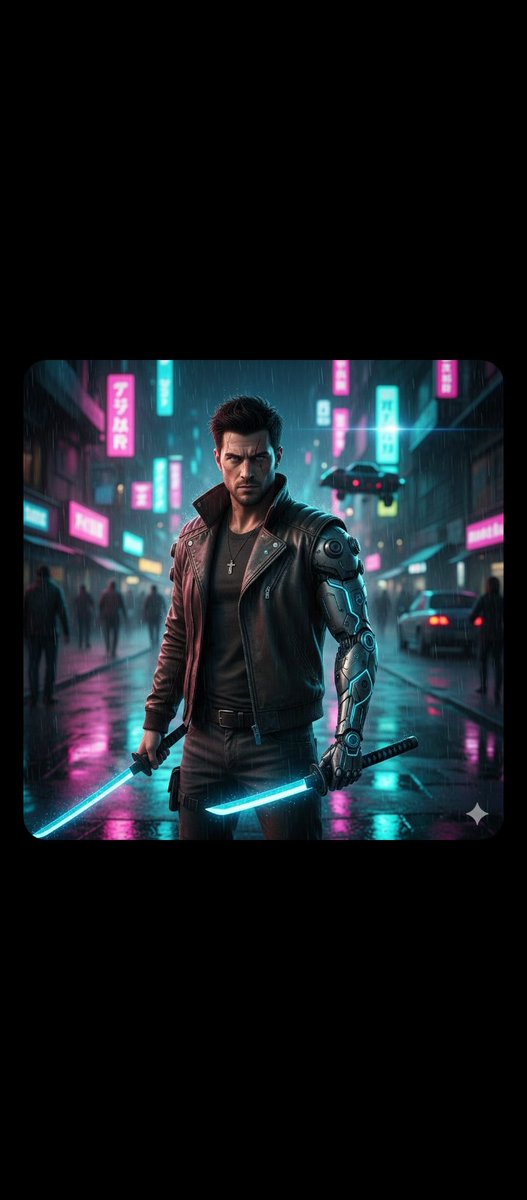 Cinematic Cyberpunk Tokyo Street Scene Prompt — output 1