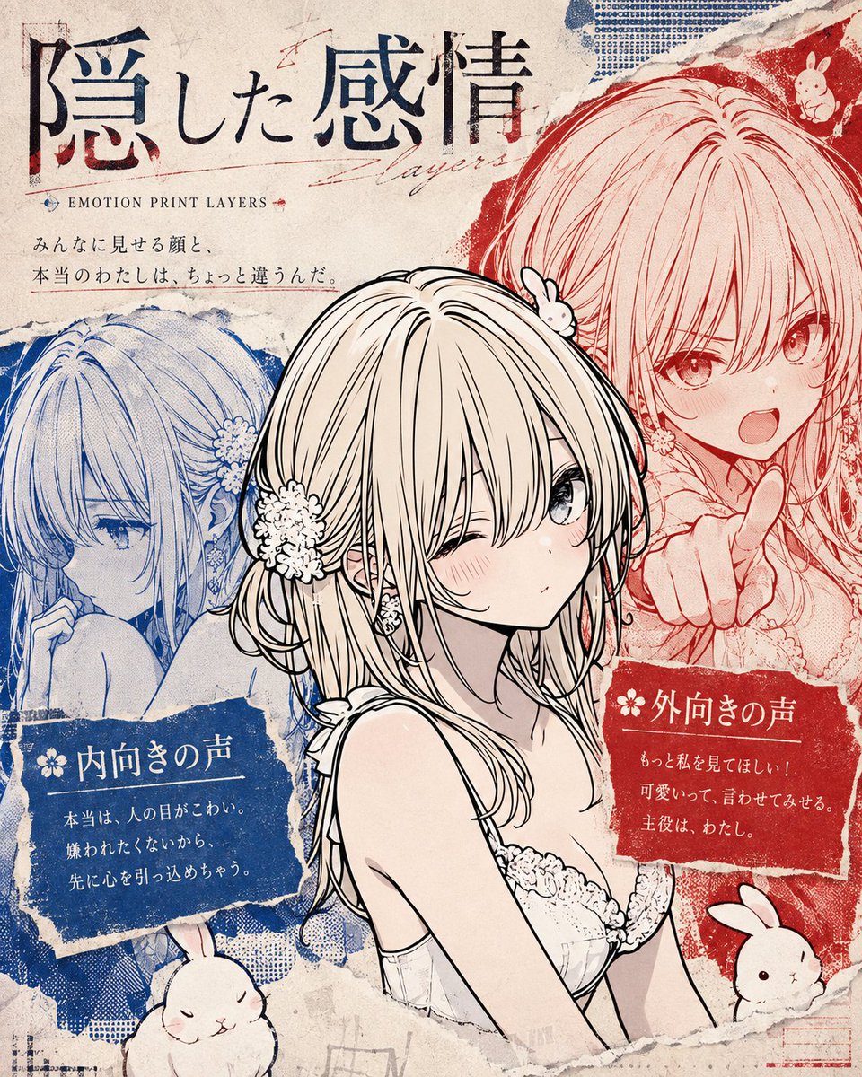 Social Media Post - Hidden Emotion Layers Anime Poster — output 1