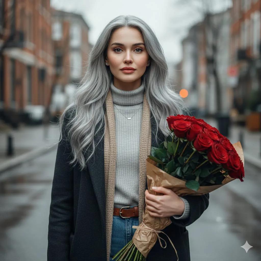 Cinematic European Street Portrait Prompt — output 1