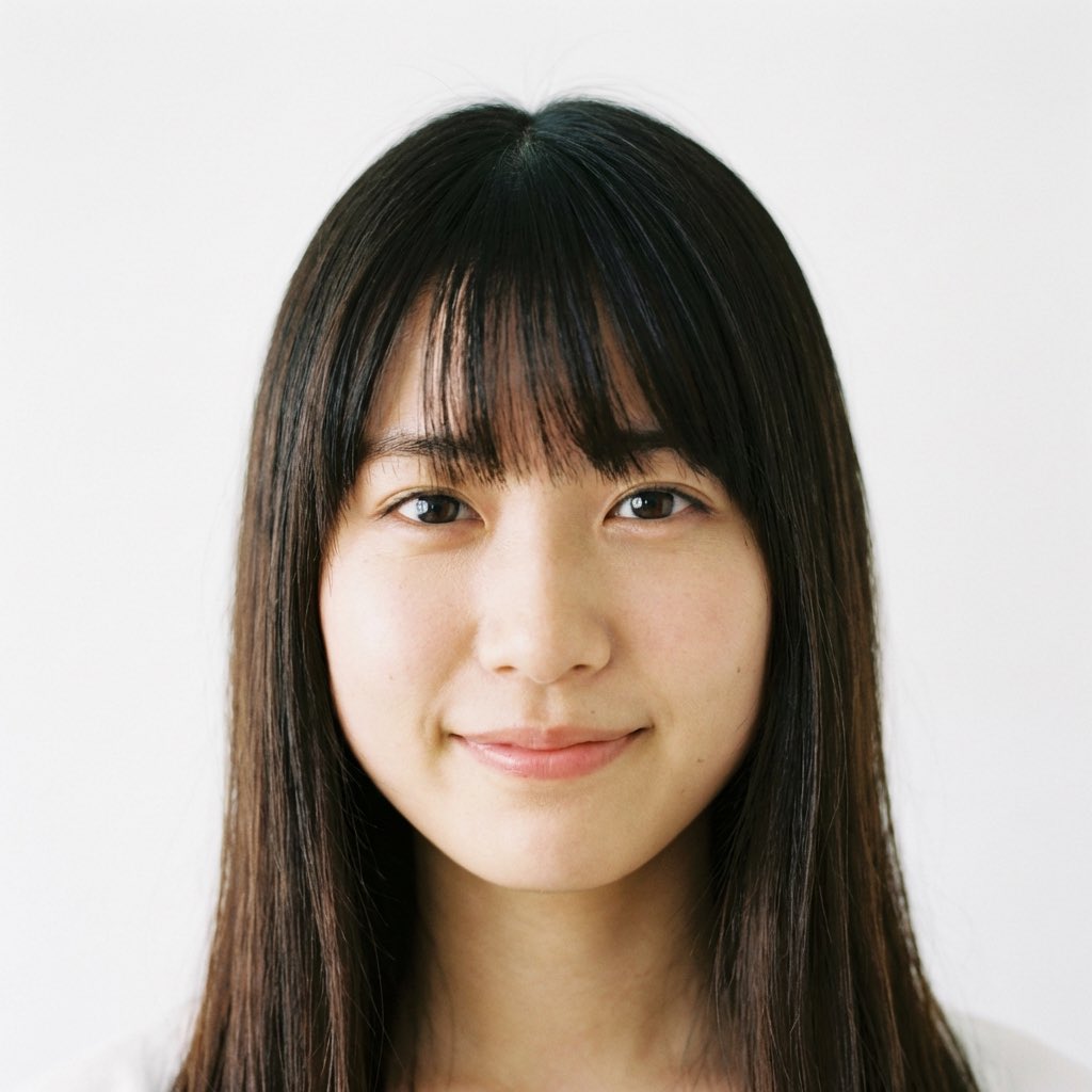 Profile / Avatar - Close-up of a Young Japanese Woman — output 1