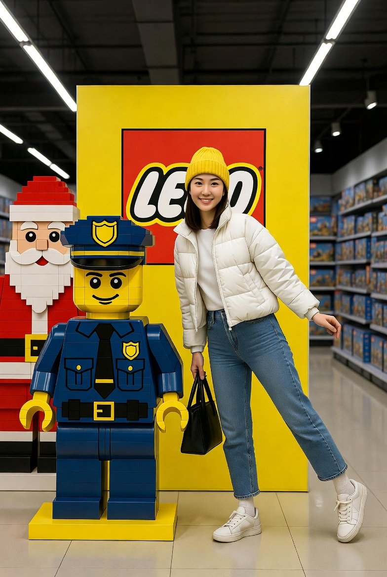 Lego Store Candid Lifestyle Photo Prompt — output 1