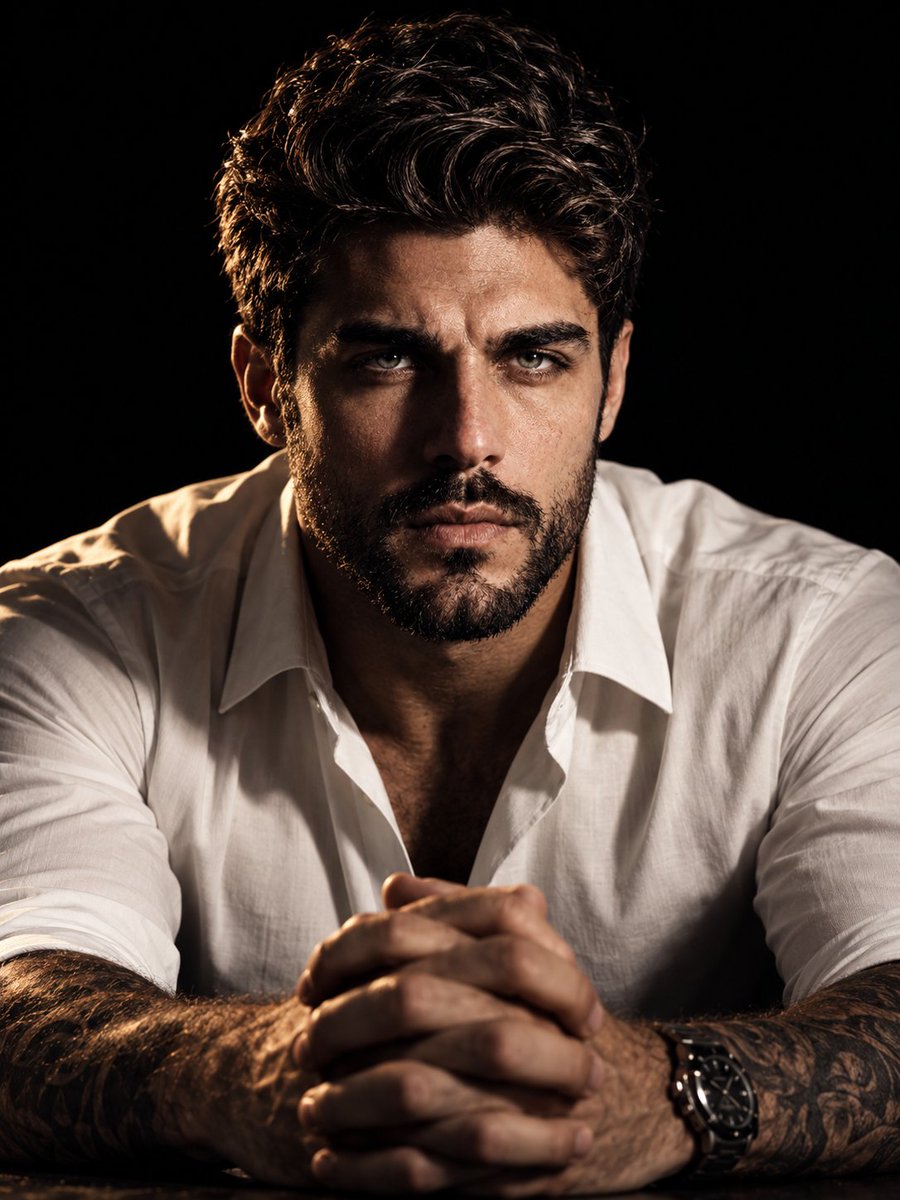 Product Marketing - Cinematic Studio Portrait Prompt — output 1