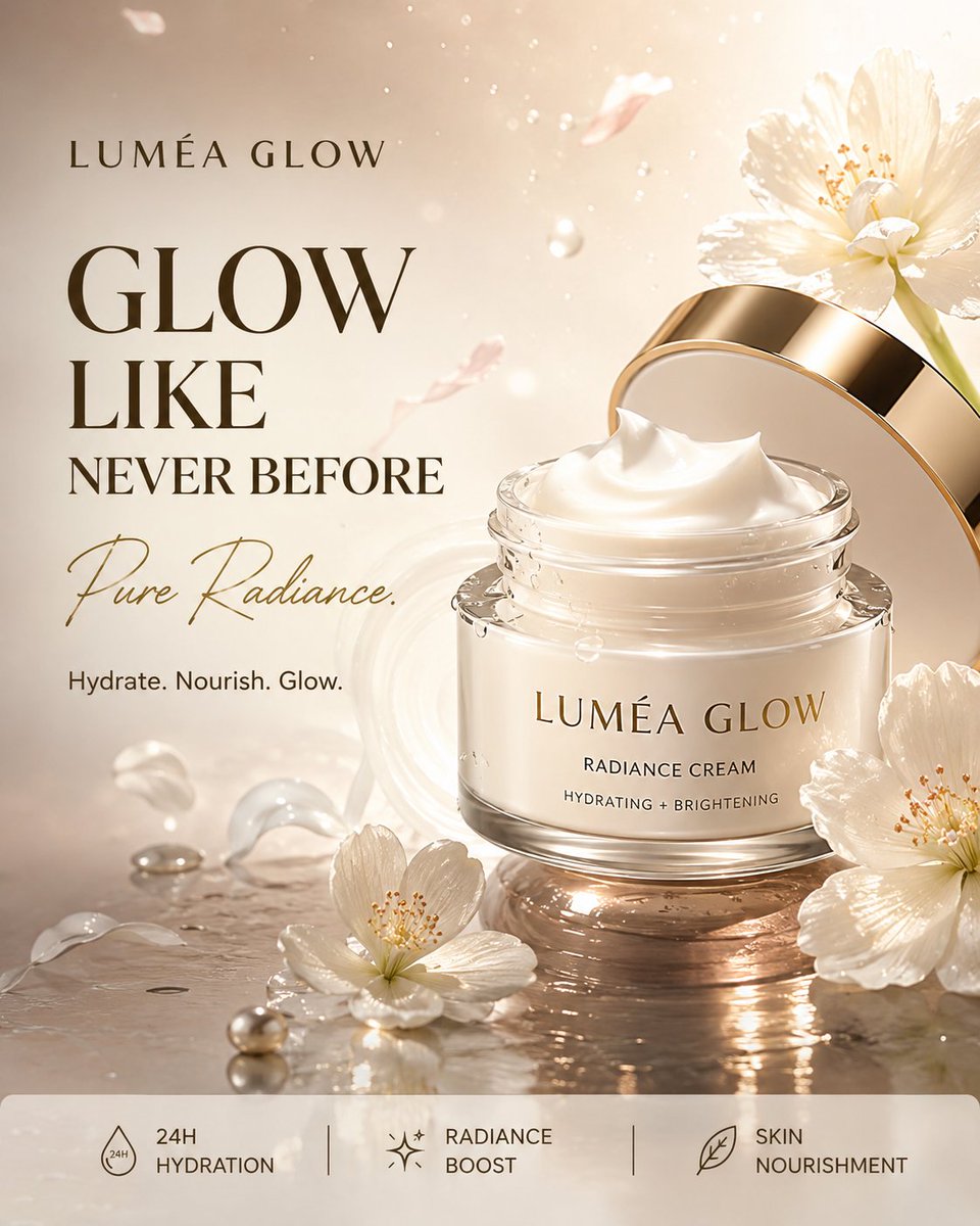 E-commerce Main Image - Luxury Skincare Product Advertisement — output 1