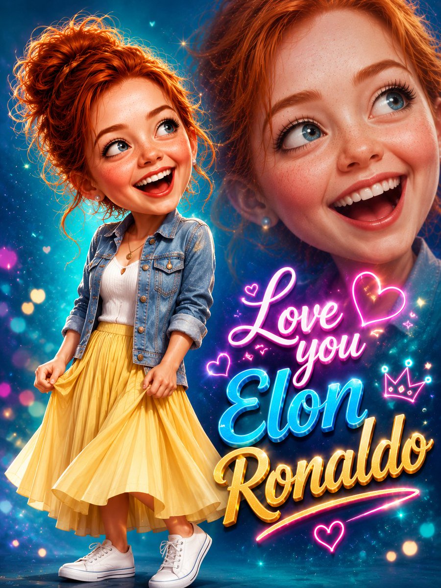 Profile / Avatar - 3D Pixar-Style Caricature Portrait — output 1