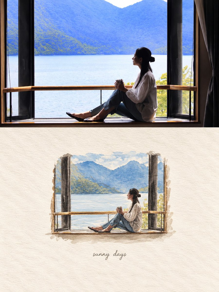 Profile / Avatar - GPT Image 2 Nostalgic Editorial Scrapbook Transformation — output 1