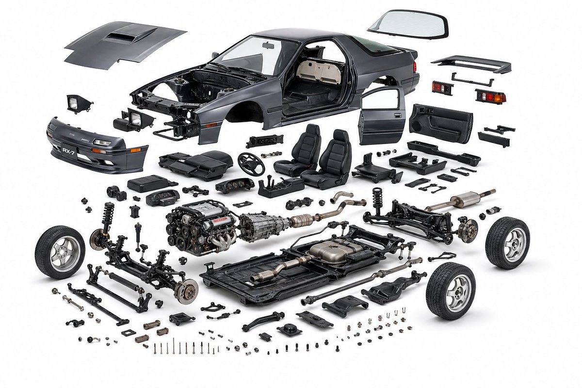 Infographic / Edu Visual - Exploded View Product Diagram Prompt — output 1