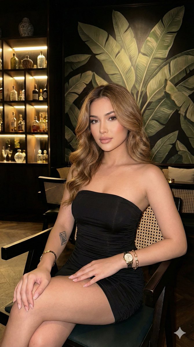 Ultra-realistic portrait in a luxury lounge — output 1