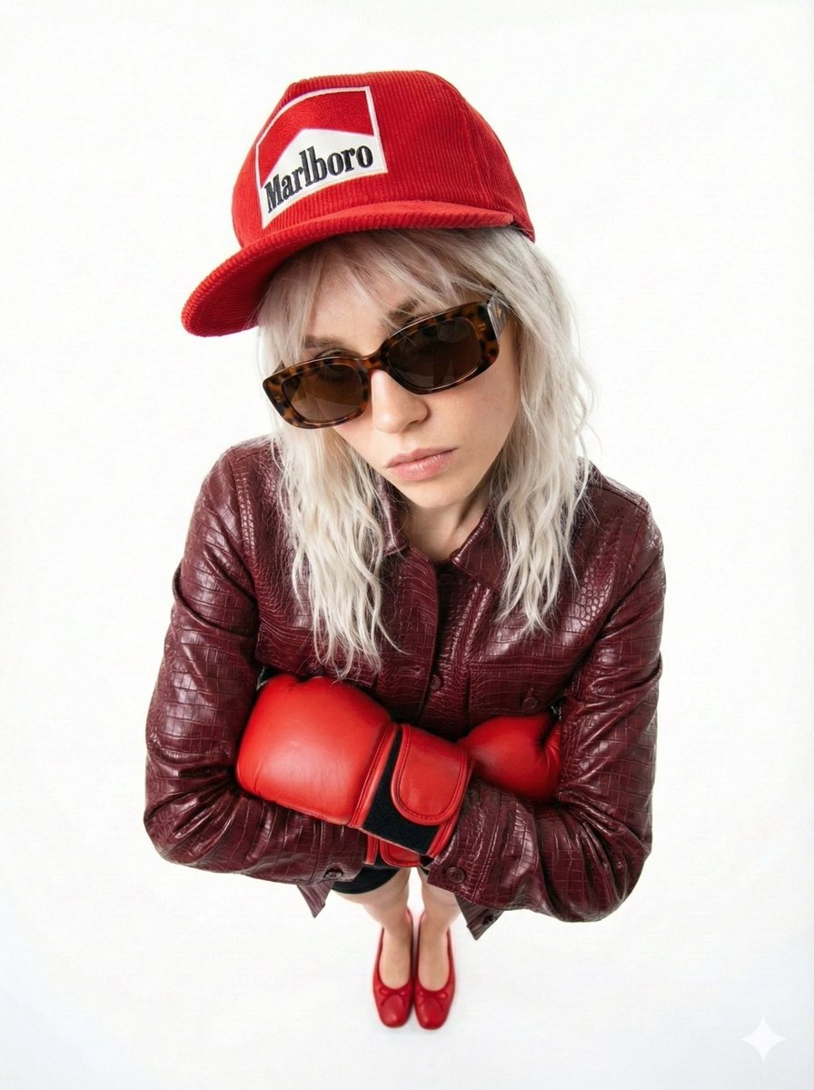 Product Marketing - 90s Fashion Editorial: Boxing Pose — output 1