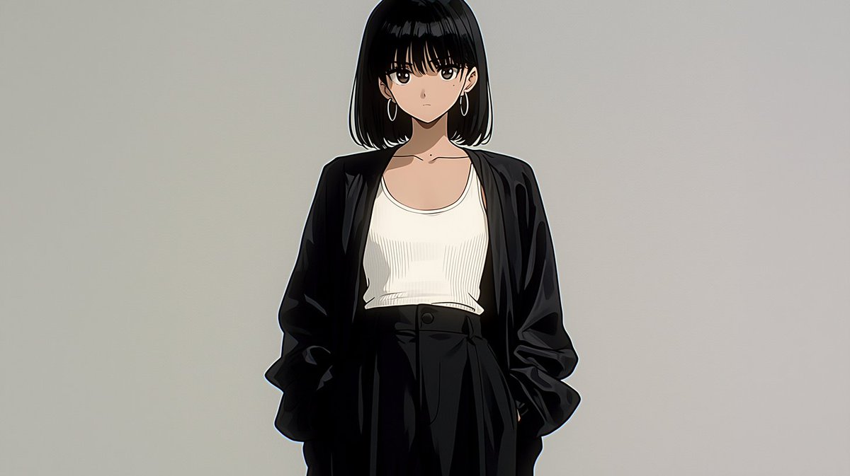 Profile / Avatar - Modern Anime Fashion Character — output 1