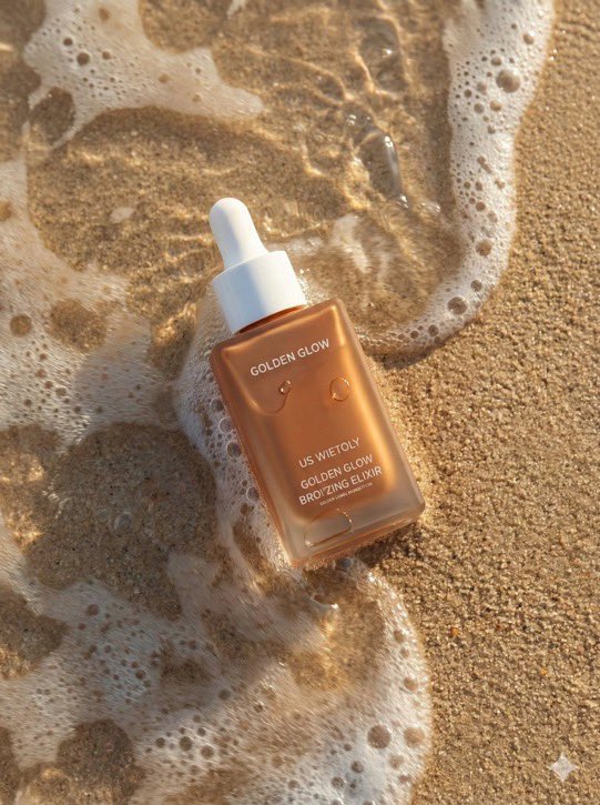 E-commerce Main Image - Summer Skincare Product Photography — output 1