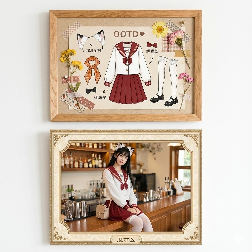Product Marketing - Kawaii Fashion Display Replication — output 1