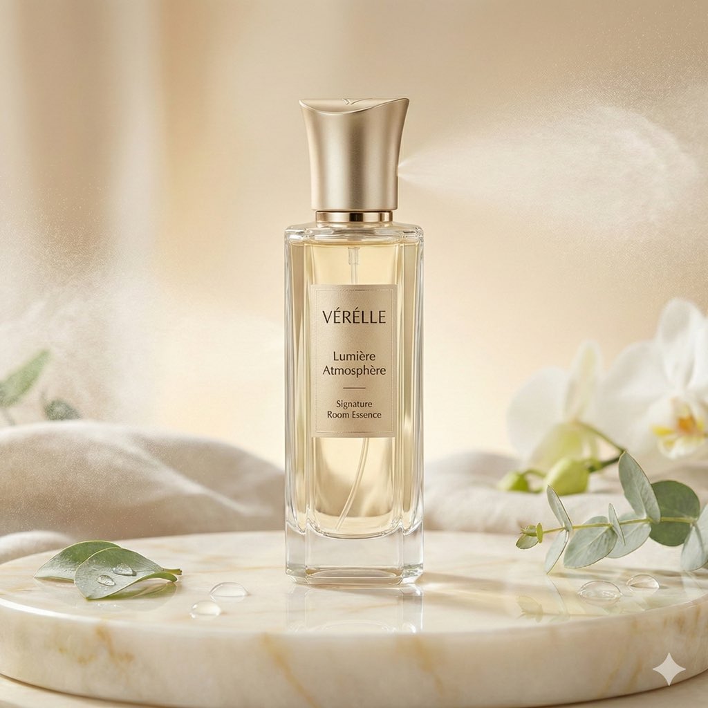 E-commerce Main Image - Luxury Home Fragrance Commercial Photography (JSON Format) — output 1