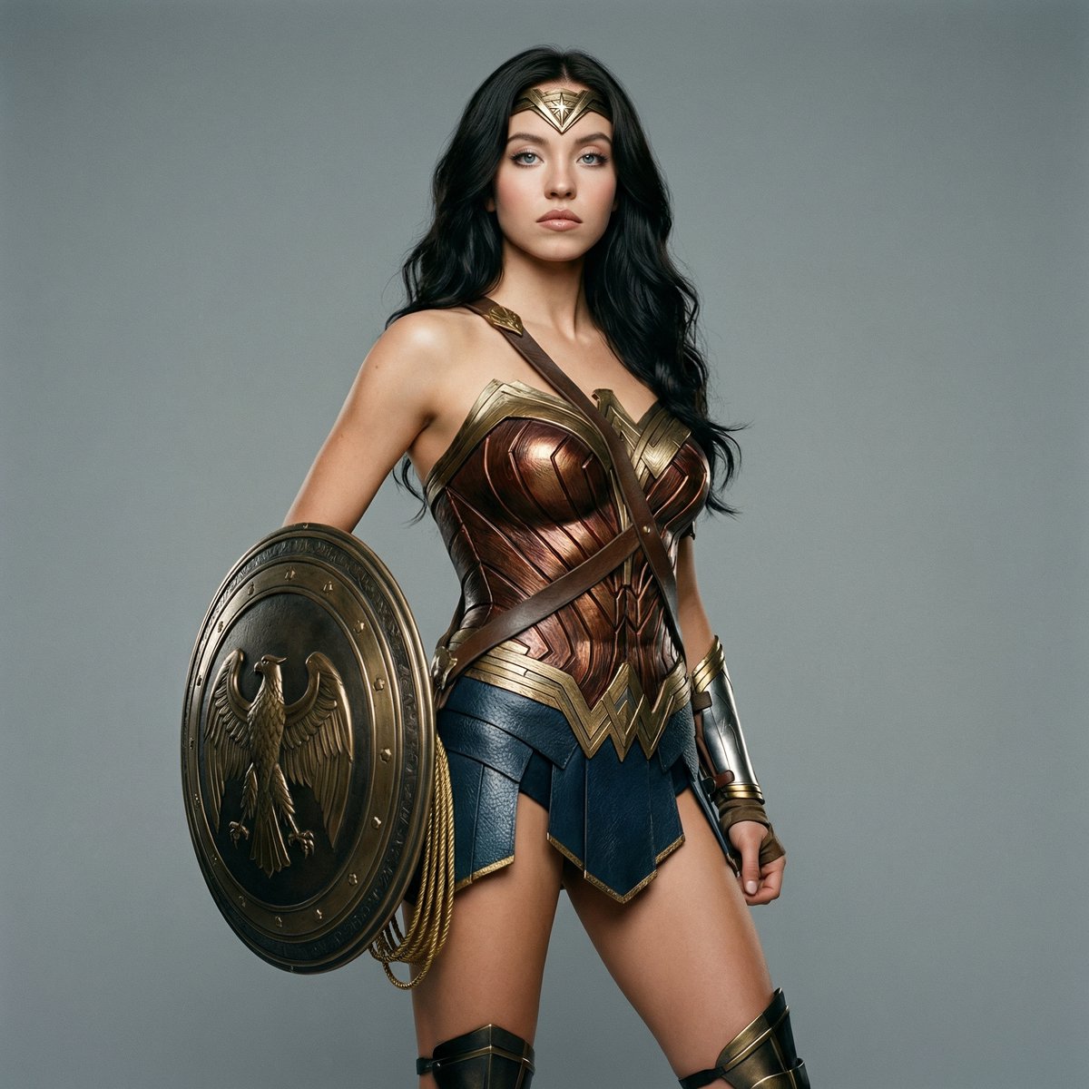 Ana De Armas as Wonder Woman Studio Portrait — output 1