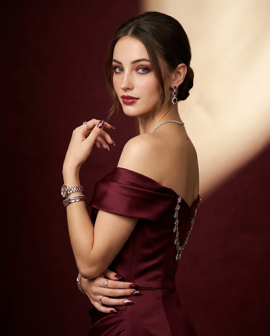 Product Marketing - Luxury Evening Portrait Prompt for Nano Banana Pro — output 1