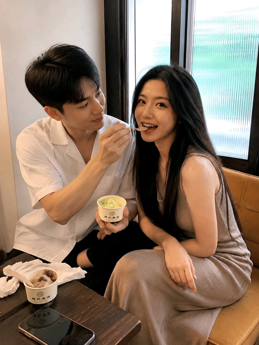 Social Media Post - Natural Couple Interaction Snapshot — output 1