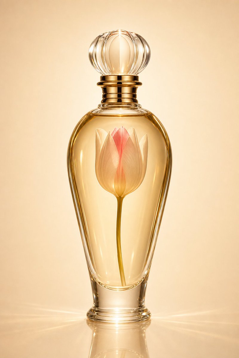 E-commerce Main Image - Unbranded Luxury Perfume Bottle Poster — output 1