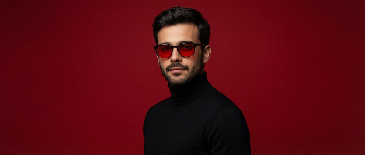 Profile / Avatar - Editorial Portrait of a Confident Man Prompt — output 1