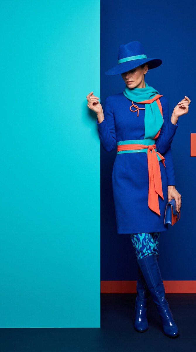 Product Marketing - High-Fashion Color Block Editorial GPT Image 2 — output 1