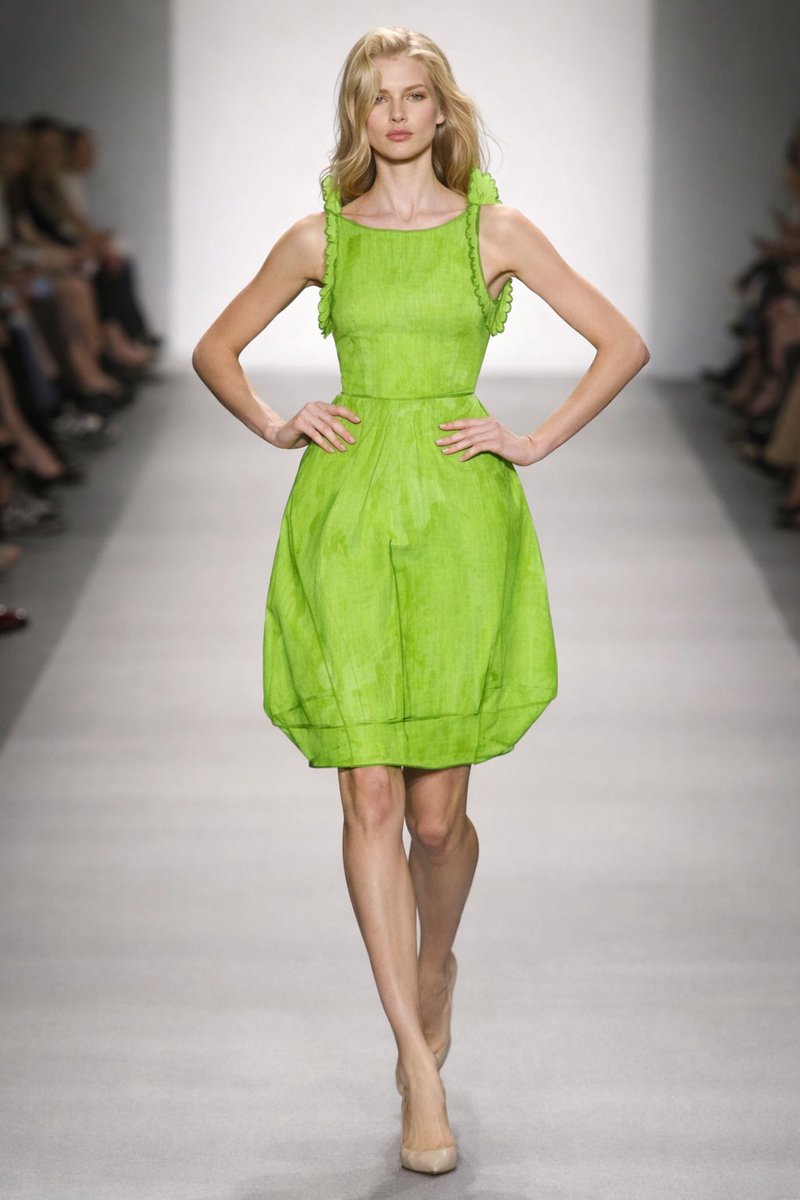 Model Walking Down Runway Prompt — output 1
