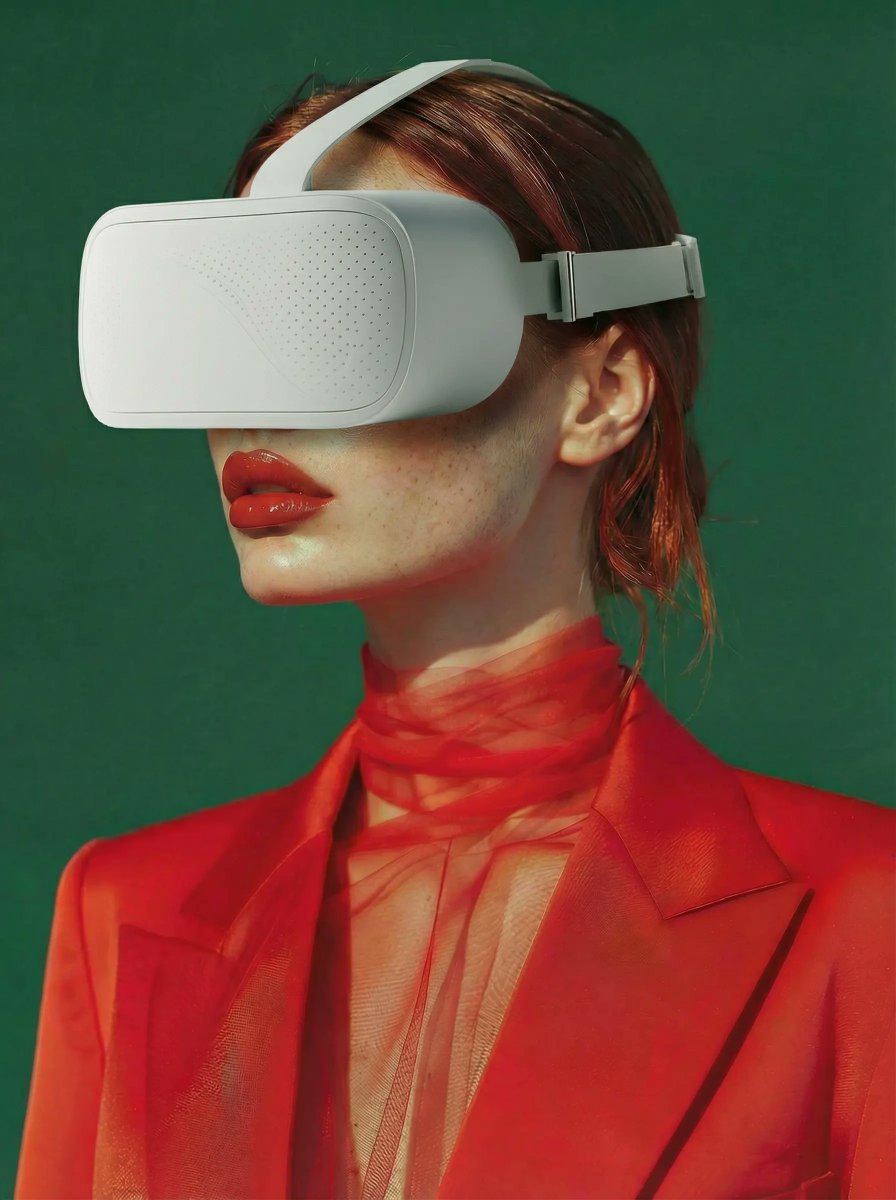 E-commerce Main Image - Integrate VR Headset onto Model — output 1