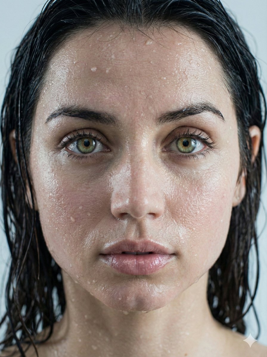 Product Marketing - Hyper-Realistic Ana de Armas Portrait Prompt with Moisture Effects — output 1