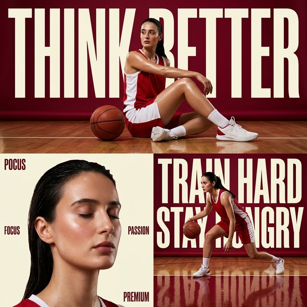 Product Marketing - Premium Sports Editorial Poster — output 1