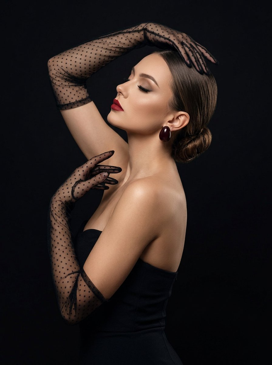 Product Marketing - Dark Studio Portrait Prompt — output 1