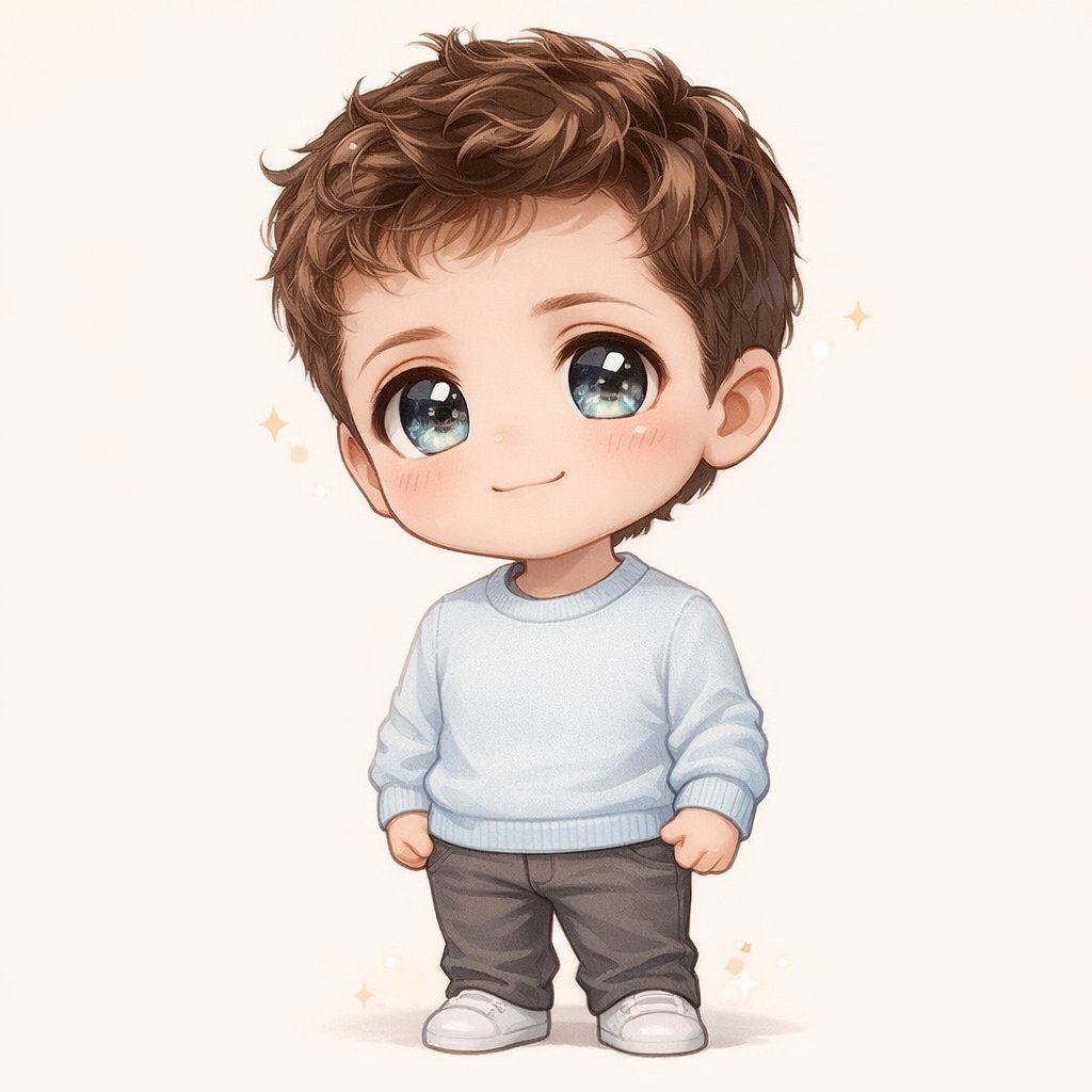 Chibi-Style Character Transformation — output 1