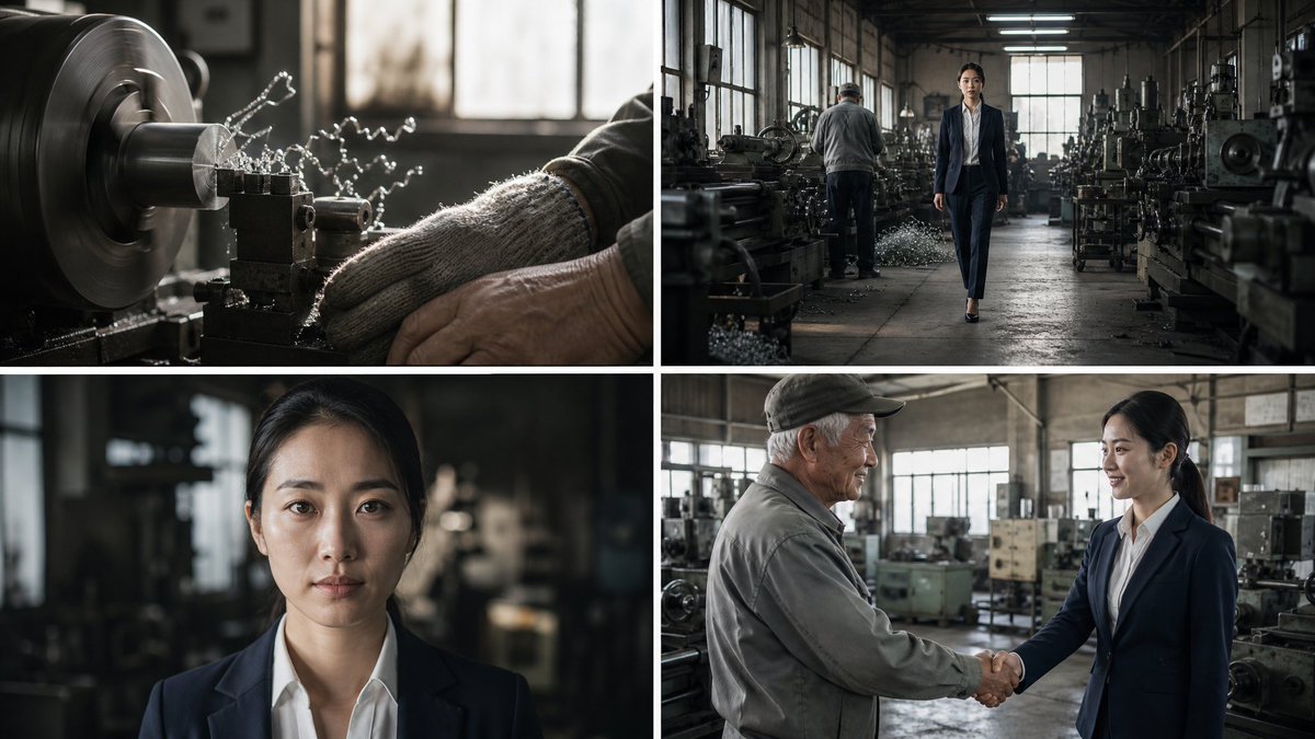 Comic / Storyboard - Industrial Factory Storyboard — output 1