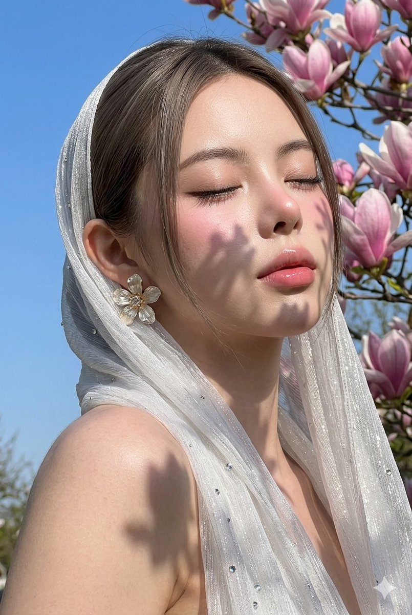 Profile / Avatar - Photorealistic Glass-Skin Portrait — output 1