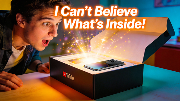 Tech Gadget Unboxing Thumbnail — output 1