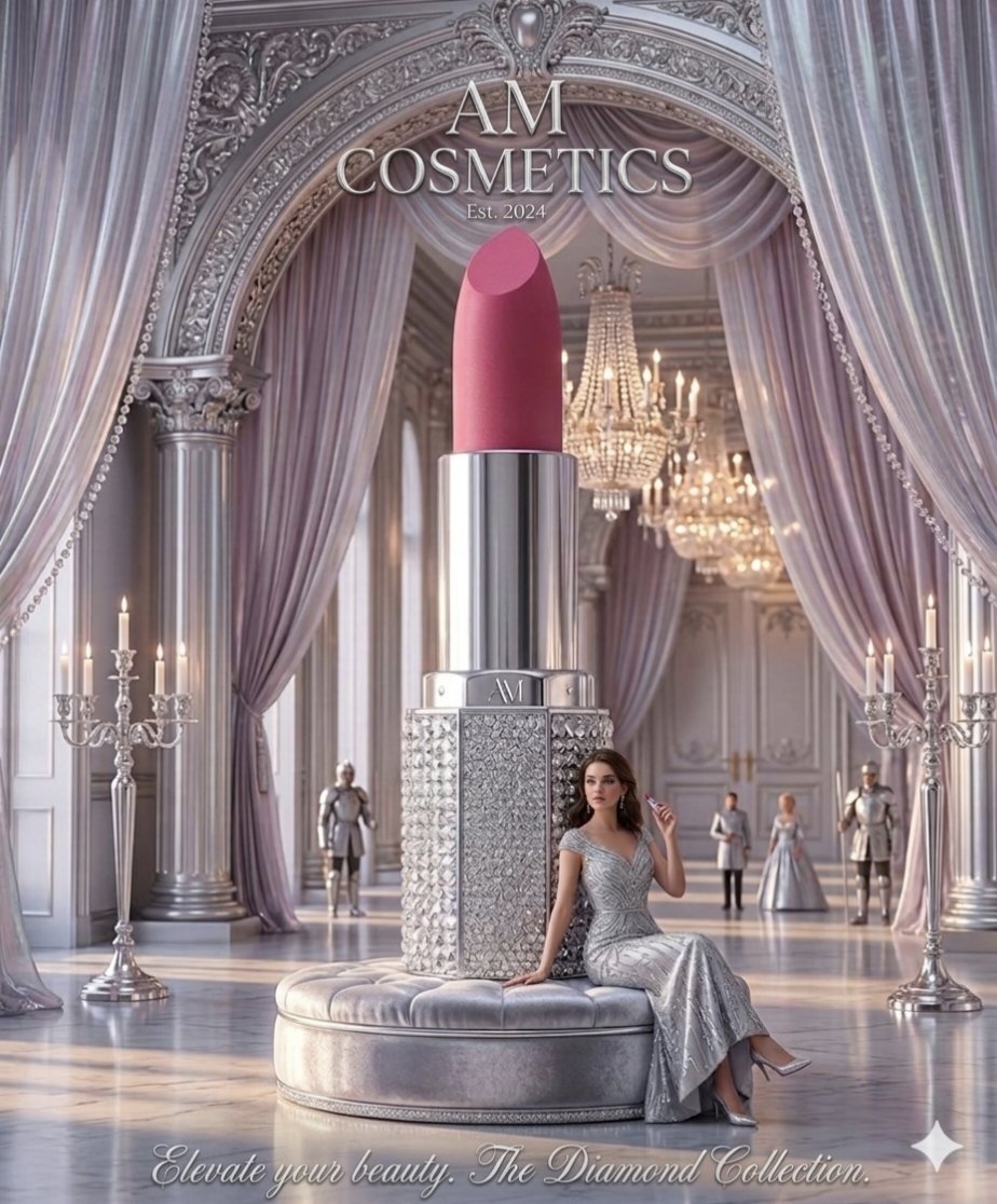 Product Marketing - Surreal Cosmetic Ballroom Advertisement — output 1