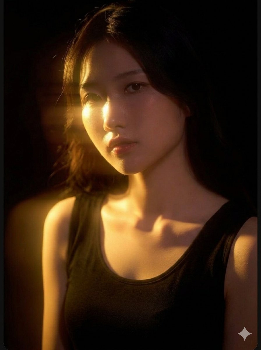 Profile / Avatar - Cinematic East Asian Woman Portrait — output 1