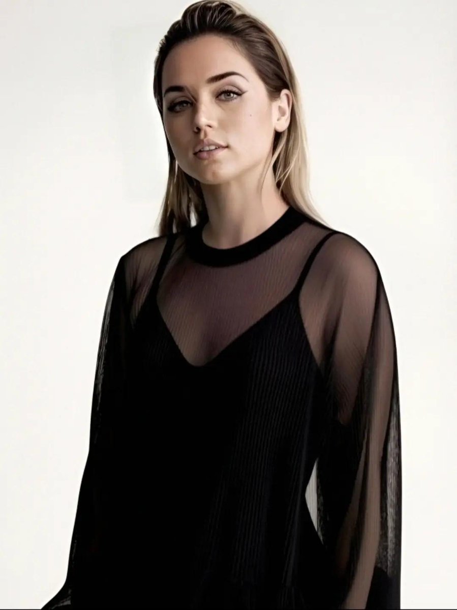 Product Marketing - High-Fashion Editorial Portrait of Ana de Armas — output 1