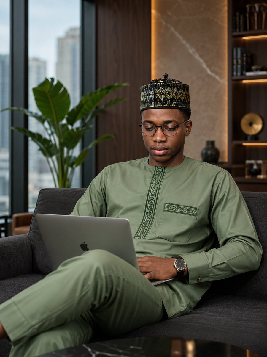 Profile / Avatar - Luxury African Lifestyle Portrait — output 1