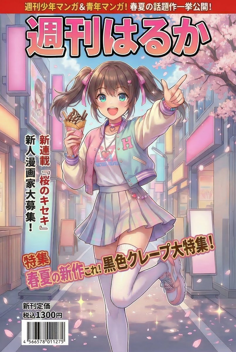 Comic / Storyboard - Manga Magazine Cover Prompt for Nano Banana Pro — output 1