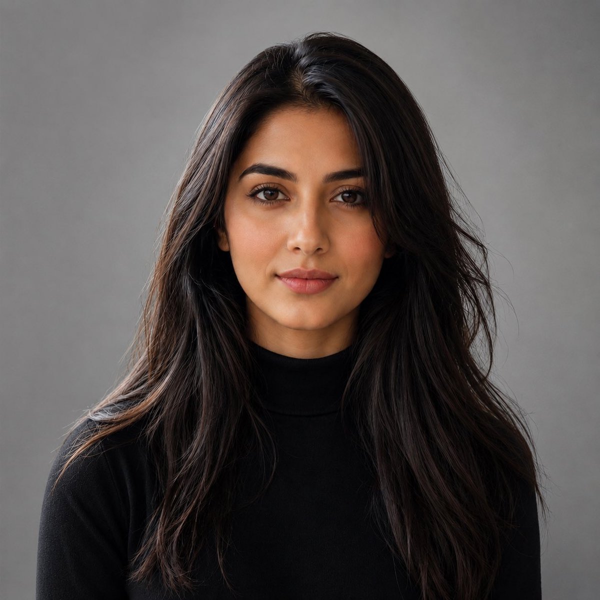 Profile / Avatar - Professional Gray Background Headshot — output 1