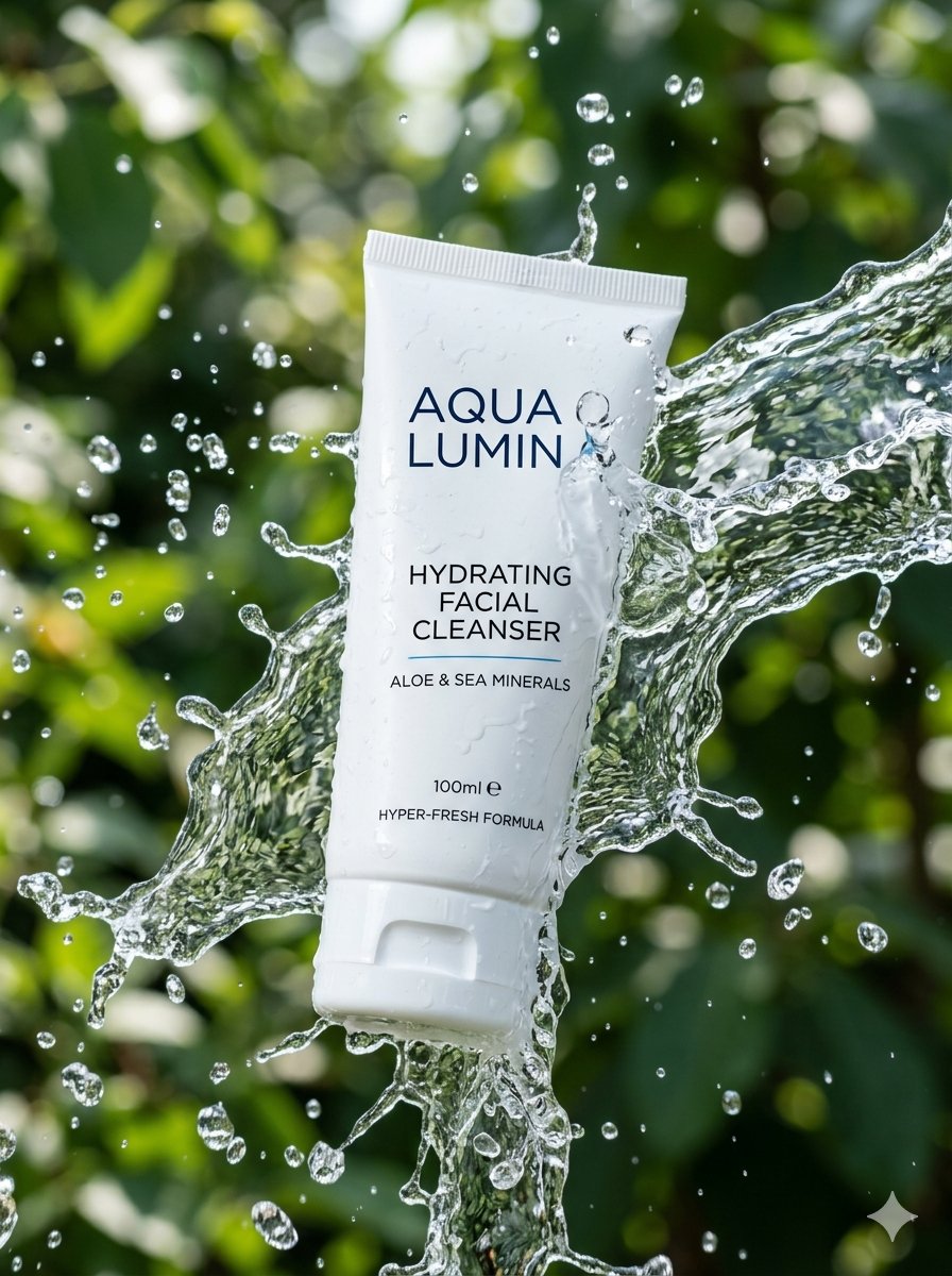 E-commerce Main Image - Cinematic Cosmetic Product Photography — output 1