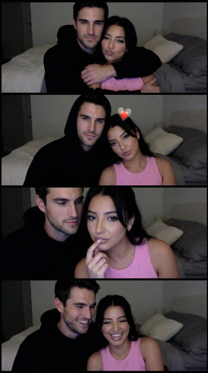 Social Media Post - Lo-Fi Webcam Photobooth Couple Strip Prompt (JSON) — output 1