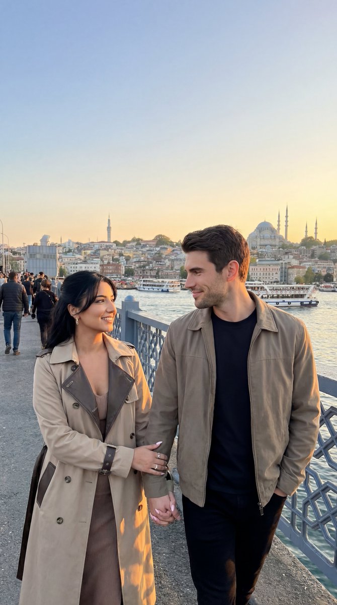 Photoreal Istanbul Romance with Identity Lock — output 1