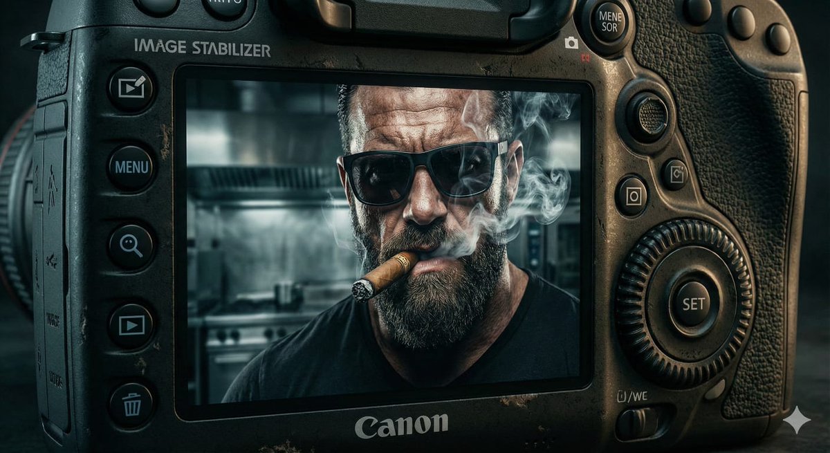Digital Camera Screen Portrait — output 1