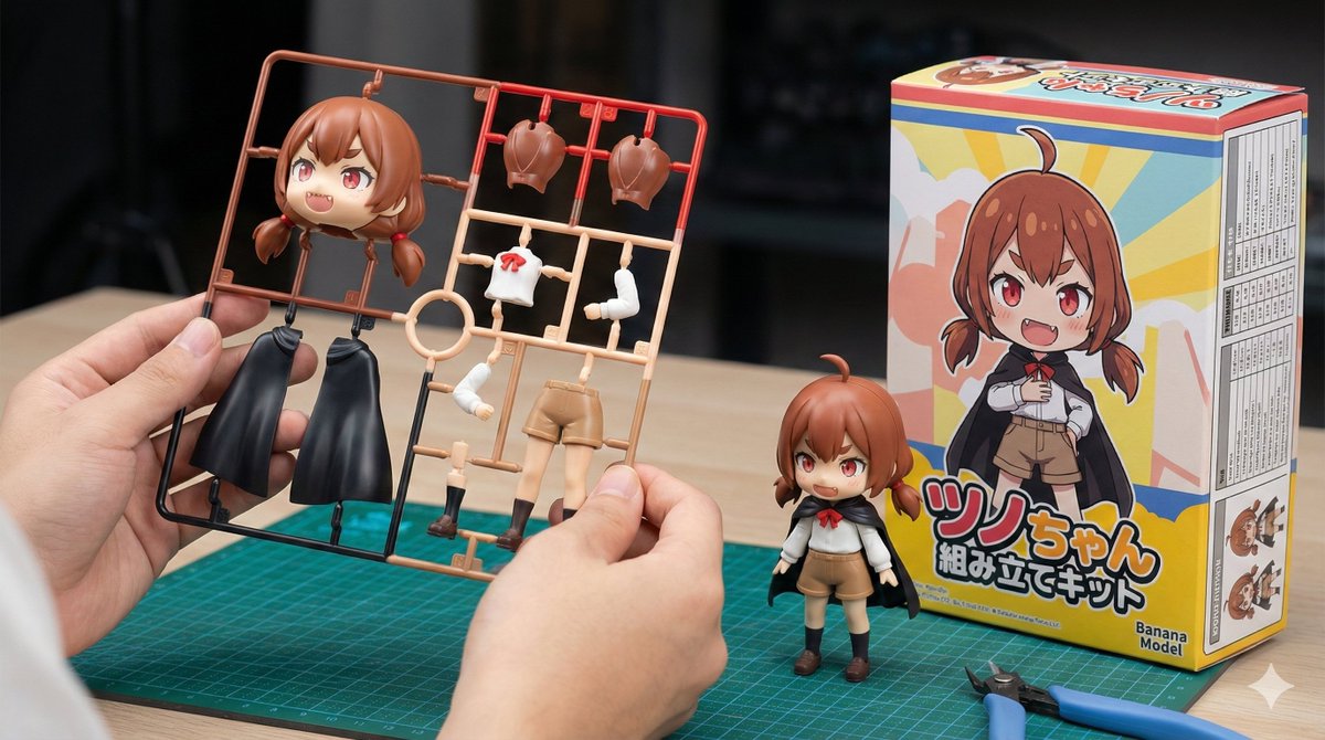 Game Asset - Plastic Model Kit Generation Prompt — output 1