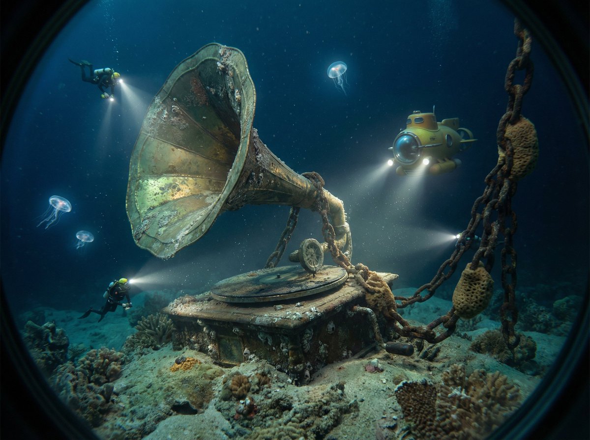 Ocean Artifact Discovery Scene — output 1